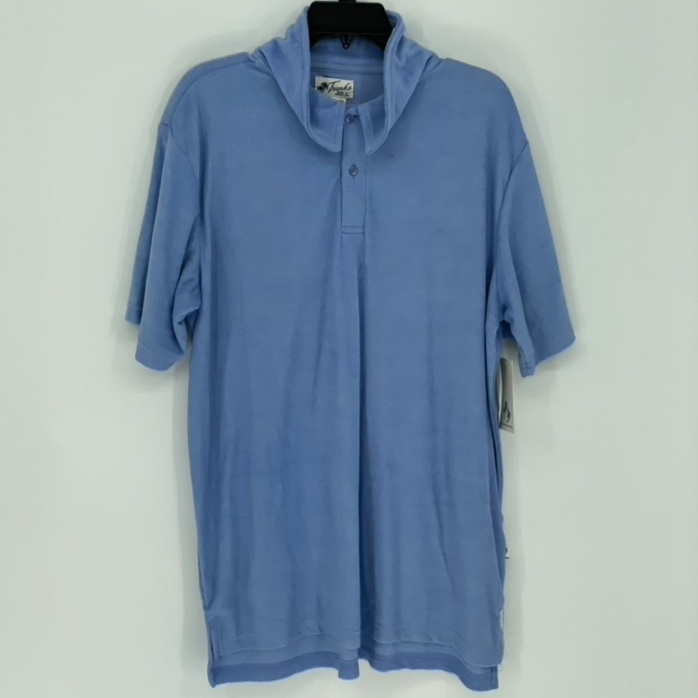 Trucks Surf & Swim Co. Men's American Palm Cornflower Shirt